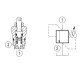 Hydraulic pressure relief valve 1.5l/mn VS 5 C 10/IM#82167/041144039910000/R930000199