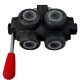 Manual valve - 3V - 1" - PN 350 - in T